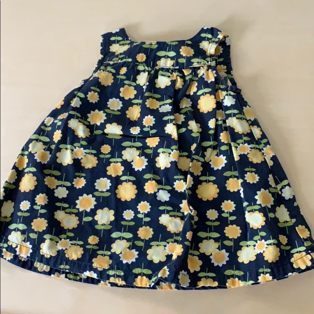 Yellow flower dress